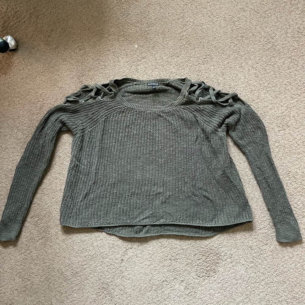 Olive Green Sweater
